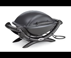 weber elektrische barbecue q 1400 dark grey
